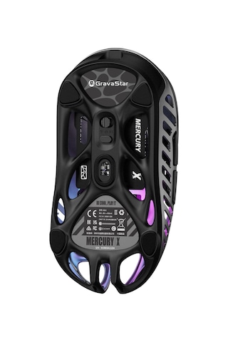 Gravastar Mercury X Rgb 32k Dpı Optik Gaming Mouse, Kablosuz, Magnezyum Alaşımlı, Programlanabilir 5 Mercury X