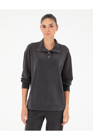 Pierre Cardin Kadın Antrasit Sweatshirt 50290903-vr006 Antrasit