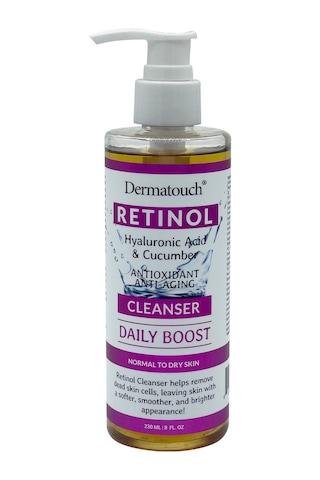 Dermatouch Retinol Hyaluronic Acid & Cucumber Cilt Temizleyici 230 ML