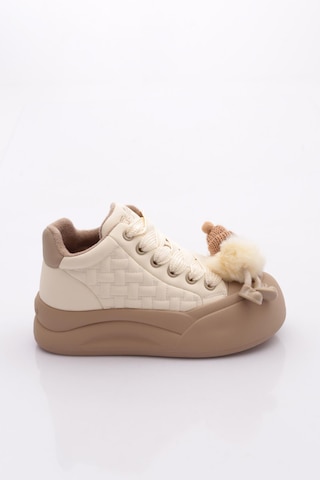 Guja 25k426-1 Kadın Sneaker Ayakkabı Bej