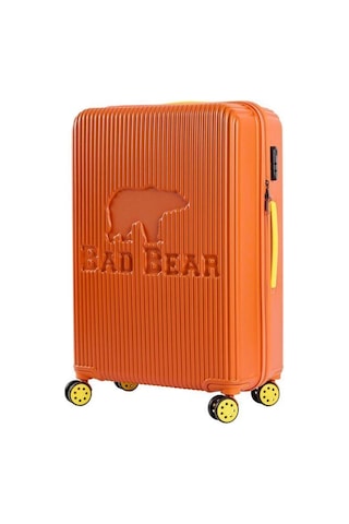 Bad Bear Logo Suitcase 23.01.80.001t Turuncu Büyük Boy Valiz 95lt Turuncu