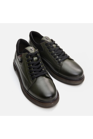 Hotiç Hakiki Deri Haki Erkek Günlük Ayakkabı 02ayh292840a880 Haki