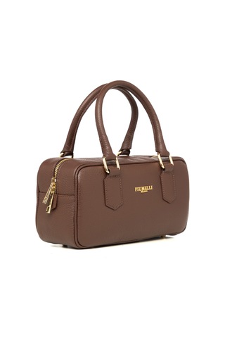 D223 Chocolate Portföy Çantası Kadın Karen Piumelli Milano Bag D223 Chocolate