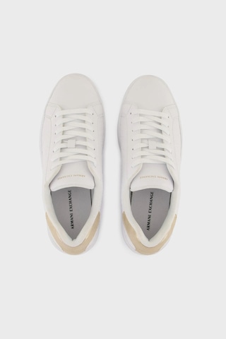 Armani Exchange Bayan Ayakkabı Xdx165 Xv891 T782 Beyaz-gold Altın - Beyaz