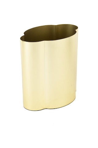 Mikasa Moor Gold Flower Metal Vazo 15x11x15 Cm