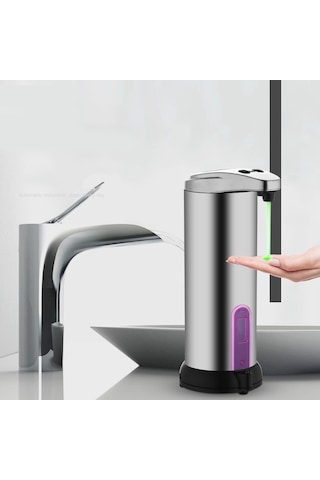 Eıtgzwas 2020 280ml Otomatik Fotoselli Ir Algılamalı El Yıkama Sabunu Dispenseri Sıvı Losyon