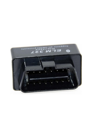 Elm327 2.1 Siyah Bluetooth Araba Türkçe Araç Arıza Tespit Cihazı