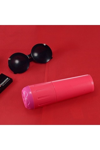 Pazly Suntek Seyahat Kırmızı Kırmızı Gargara Fırçası Fincan Diş Df Diğer