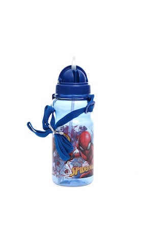 Renkli Unisex Çocuk Spider-Man Spiderman Şeffaf Matara 97848