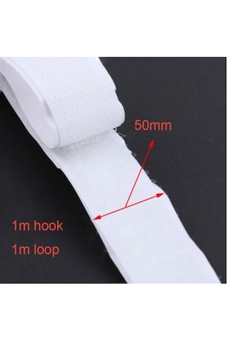 Cırt Cırt Bant, 5Cm Yapışkanlı Cırt Band, Renk Ve Boy Seçmeli