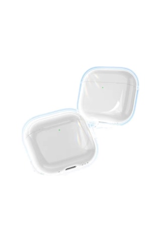 Effox Air-pods 4 Kılıf Şeffaf Kristal Silikon Airbag 14 Kılıf-şeffaf Şeffaf