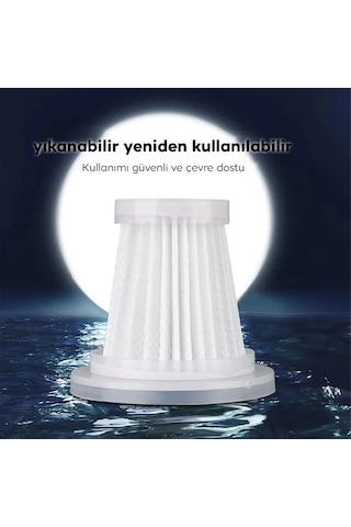 Ally M2037 6000r Portatif Vakumlu Üflemeli Mini Araç Süpürgesi - Toz Ve Kül Temizliği- 5775