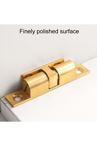 Sones 2 Adet Dolap Manyetik Yaylı Toka Top Kapı Vantuzu, Stil: Ekstra Büyük Gümüş