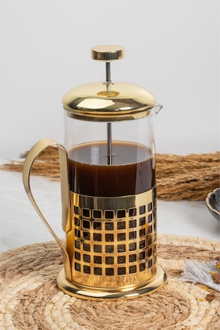 Glass In Love French Press - 600 ML Altın