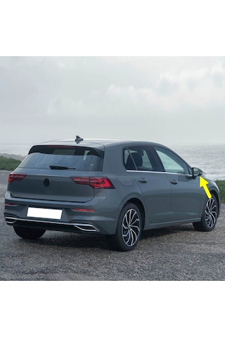 Vw Golf 8 2020-2024 Sağ Dış Dikiz Aynası Çerçevesi 5h0857602