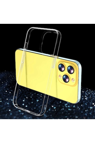 Apple Uyumlu iPhone 12 Pro Max Droga Kılıf renksiz Renksiz