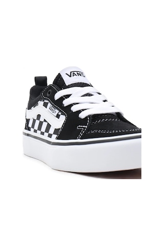 VANS Ayakkabı VN0A3MVP5GX1 YT Filmore (Checkerboard) Black/Whte 35 Siyah