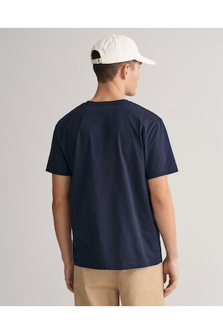 Gant Erkek T-shırt 2003184-433 2003184-433 Lacivert Lacivert