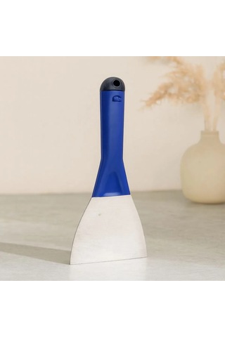 Metal Kazıma Spatulası 100 Mm Kapaklı Plastik Saplı No: 10