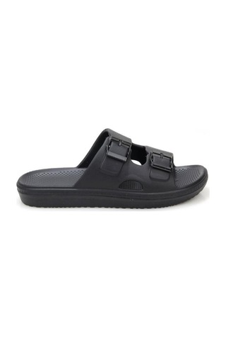 Papuçcity Ply 1003 Erkek Eva Havuz Plaj Günlük Terlik Sıyah