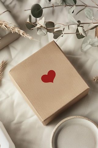 Yılbaşı Sevgililer Günü 3x4 Cm 60 Adet Kalp Sticker Seti, Hediye Paketi Süsü - Paketleme - Özel Kesimli