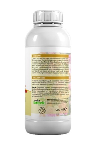 500 Ml Çiçeklendirici- Süs Bitkileri İçin - Topraktan