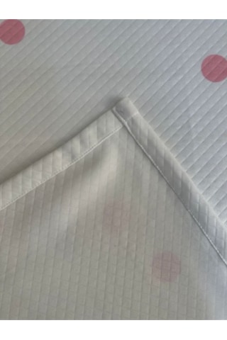 Kalpli Gökkuşağı Pike Örtüsü + Yastık Kılıfı