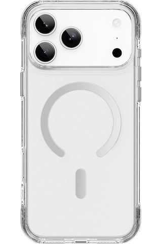 Apple Uyumlu iPhone 17 Pro Max Kılıf M-safe Özellikli Wiwu Mcc-702 Titanyum Pro Seri Sert Pc Kapak Şeffaf Şeffaf