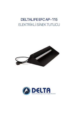 Deltalife Elektrikli Sinek Öldürücü Yapışkan Plakalı Uv Lambalı Ap-115
