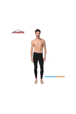 Evolite Thermowear Bay Termal Alt İçlik Siyah
