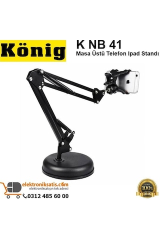 König K Nb 41 Masa Üstü Telefon Apple Uyumlu iPad Standı