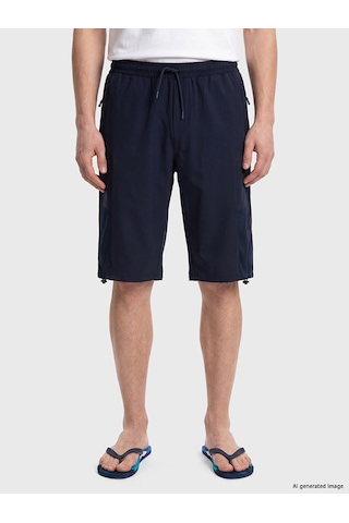 Lcw Swımwear Lacivert Diz Hizası Boy Regular Fit Erkek Deniz Şortu