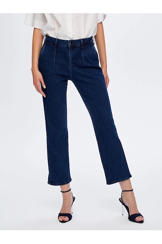 Faik Sönmez Pensli Slim Fit Kadın Jean Pantolon Uw26jpn005 İndigo