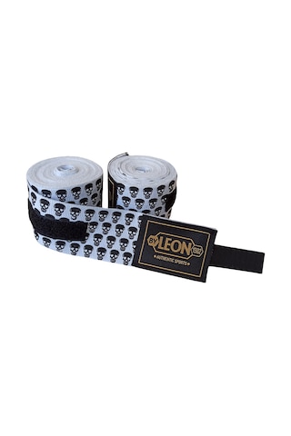 Leon Mini Skulls Kuru Kafa 5 Metre Boks Bandajı