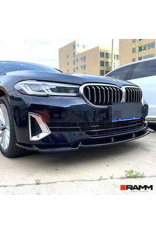 Bmw G30 Lcı Ön Tampon Lip Parlak Siyah