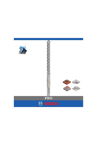 Bosch Pro Sds Plus-5x 10 X 160 Mm Dört Elmaslı Matkap Ucu 2608706902