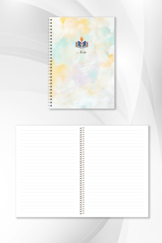 Note A5 Spiralli Çizgili Okul Defteri 80 Yaprak 4'lü Set
