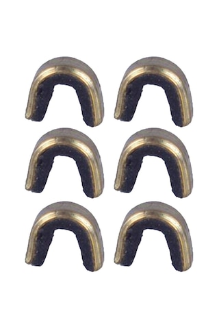 Dolıty 6 Adet Bowstring Nocks Set Nocking Noktası Okçuluk Siyah