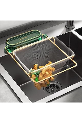 Hyt Çöp Drenaj Rafı Ev Süzgeç Lavabo Filtre Rafı