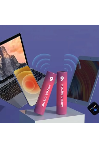 Ekstra Bass Bluetooth Hoparlör Speaker 2000 Mah Ip65 Sarı