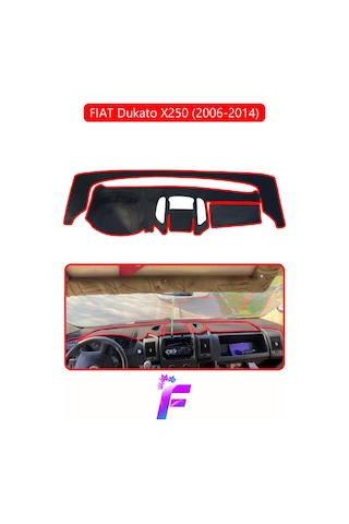 Fıat Ducato 2006-2014 Torpido Örtüsü Güneşten Korur Kolay Montaj Tam Uyum Tam Koruma E51