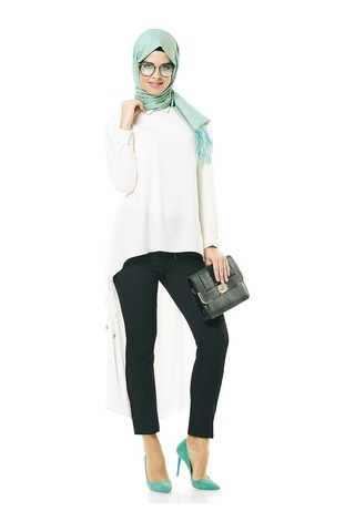 Soralline Kadın Pantalon Büyük Beden 1690 Siyah