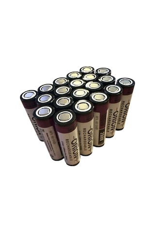 18650 3.7v 2600 Mah 3c Li-ion Pil - 20 Adet