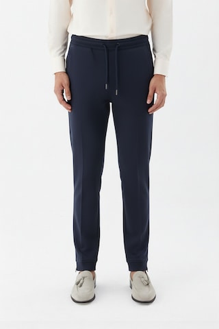 Sabri Özel Giotelli Lacivert Normal Kesim Regular Fit Pamuklu Örme Jogger Pantolon