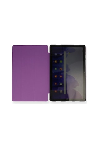 Zenviya21 Apple iPad Uyumlu Air 5 2022 Kılıf Tablet Smart Kılıf - Mor Zenya785 Arka Kapak