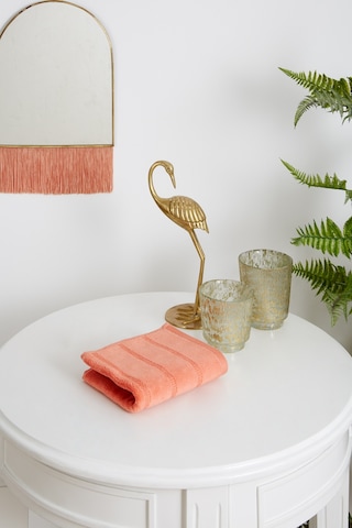 Sadem Organik Stripe Mutfak Ve Kurulama Havlusu 30x50 Cm Şeftali