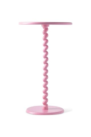 Twister Bar Masası, Toz Boyalı Metal, Pembe Çok Renkli