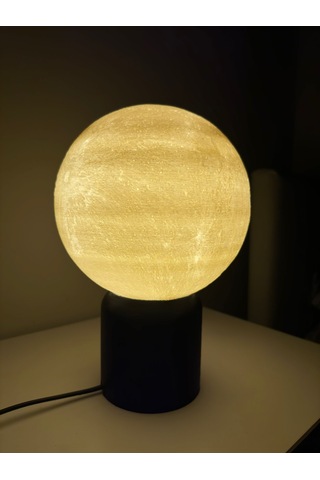 'ay' Moon Gece Ve Masa Lambası - Büyük Boy