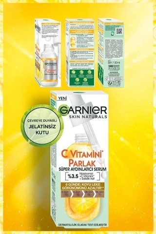 C Vitamini İkili Bakım Seti - Parlak Süper Aydınlatıcı Serum & Micellar Makyaj Temizleme Suyu 400ml pktcvtsrmmclrmkyajtmzlyc-9236