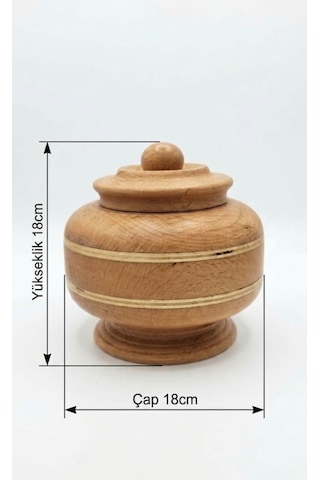 Keleşgilhome Özel Tasarım El Yapımı Dekoratif Obje. Ø18xh18cm